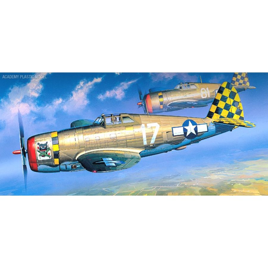 Academy Model Kit 1:72 P47D Thunderbolt Razorback 2175