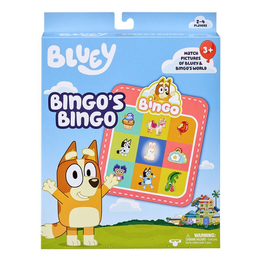 Bluey Bingos Bingo Game