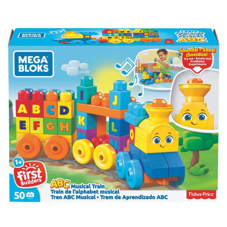 Mega Bloks ABC Musical Train