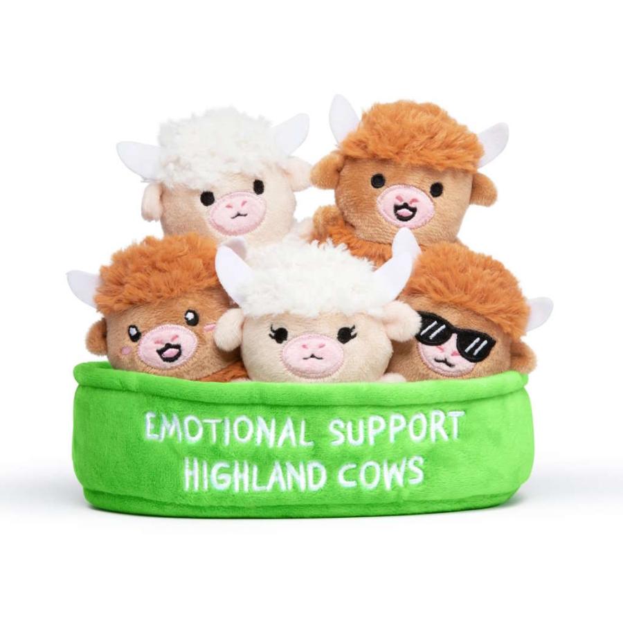 Emotional Support Pals Highland Cow Plush