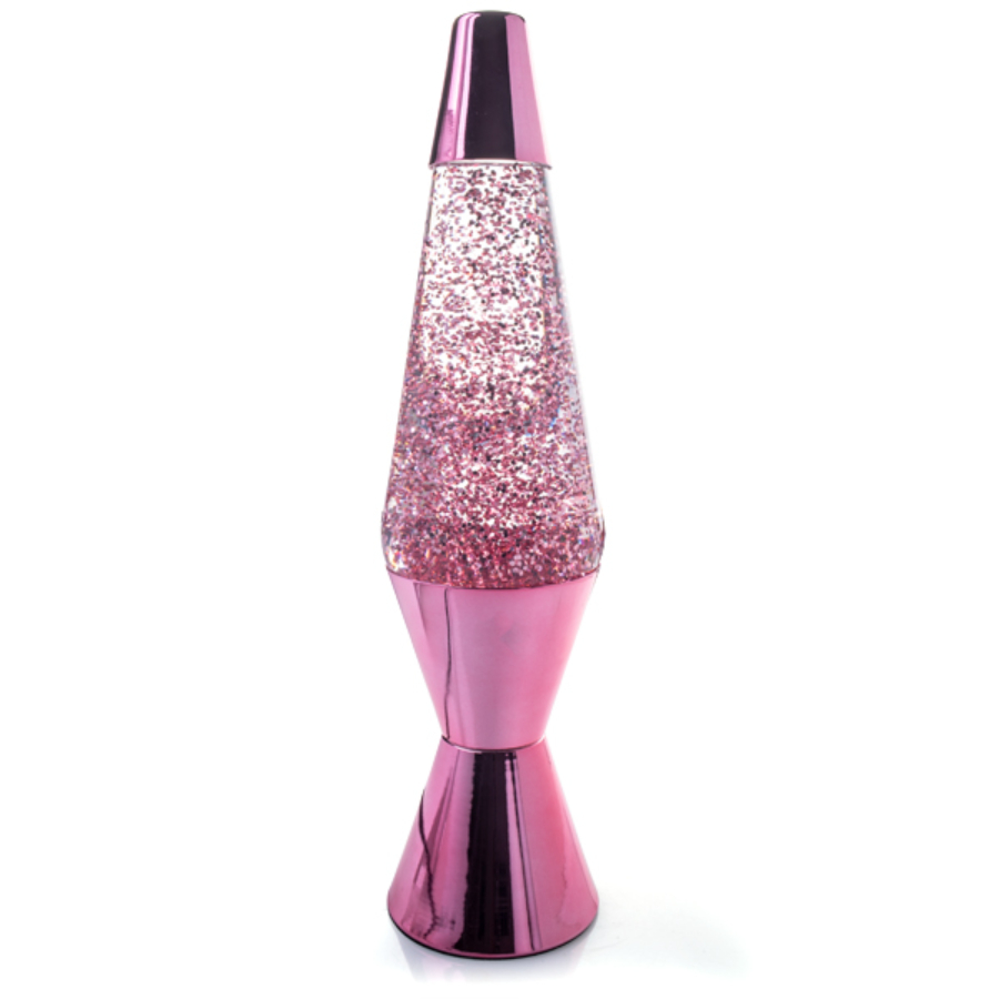 Lava Lamp Diamond Glitter Rose Gold