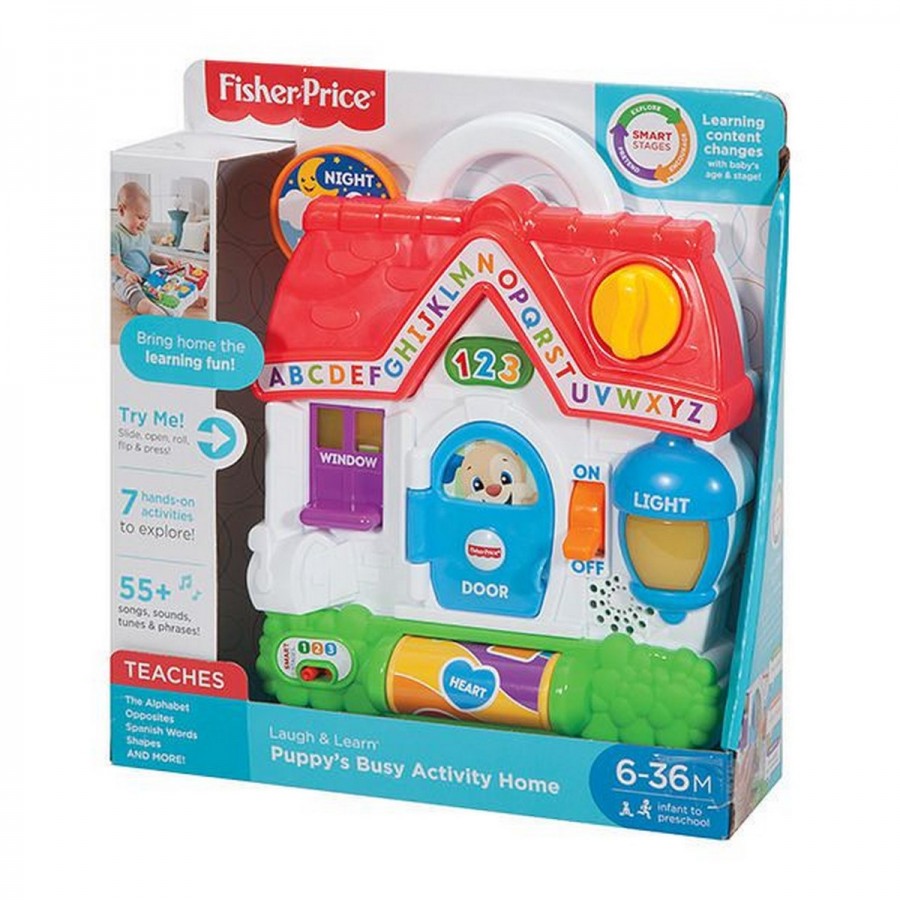 Fisher Price Laugh & Learn Puppys Busy Activity Home