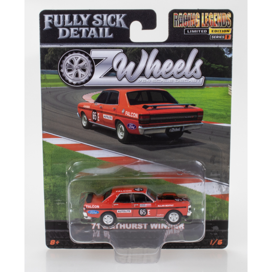 Oz Wheels 1:64 Fully Sick Detail Racing Legends With Protector Assorted