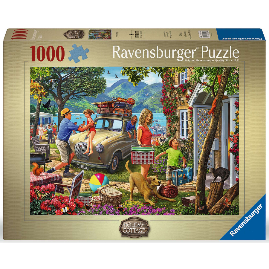 Ravensburger Puzzle 1000 Piece Holiday Cottage