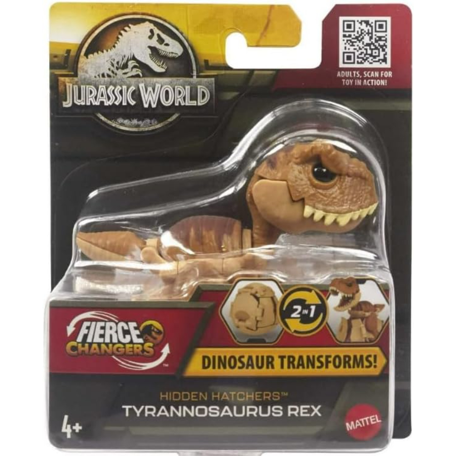 Jurassic World Hidden Hatchers Transforming Dino Assorted