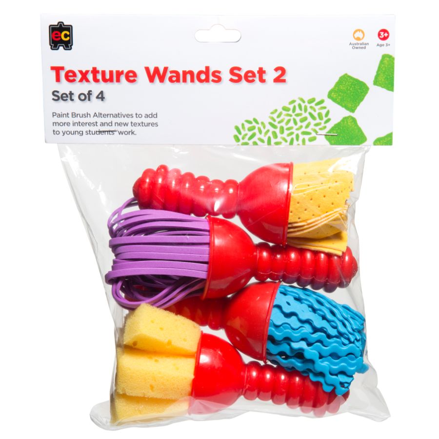 Texture Wand Set 4 Pack