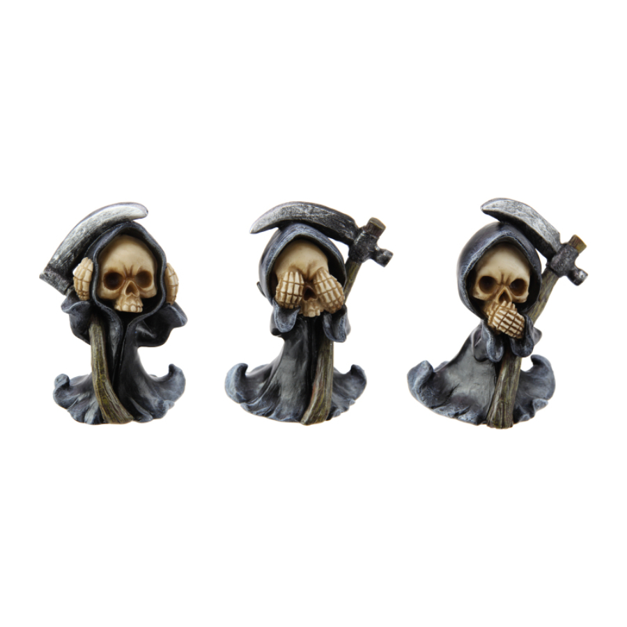 Skull Wise Reaper 10cm Assorted