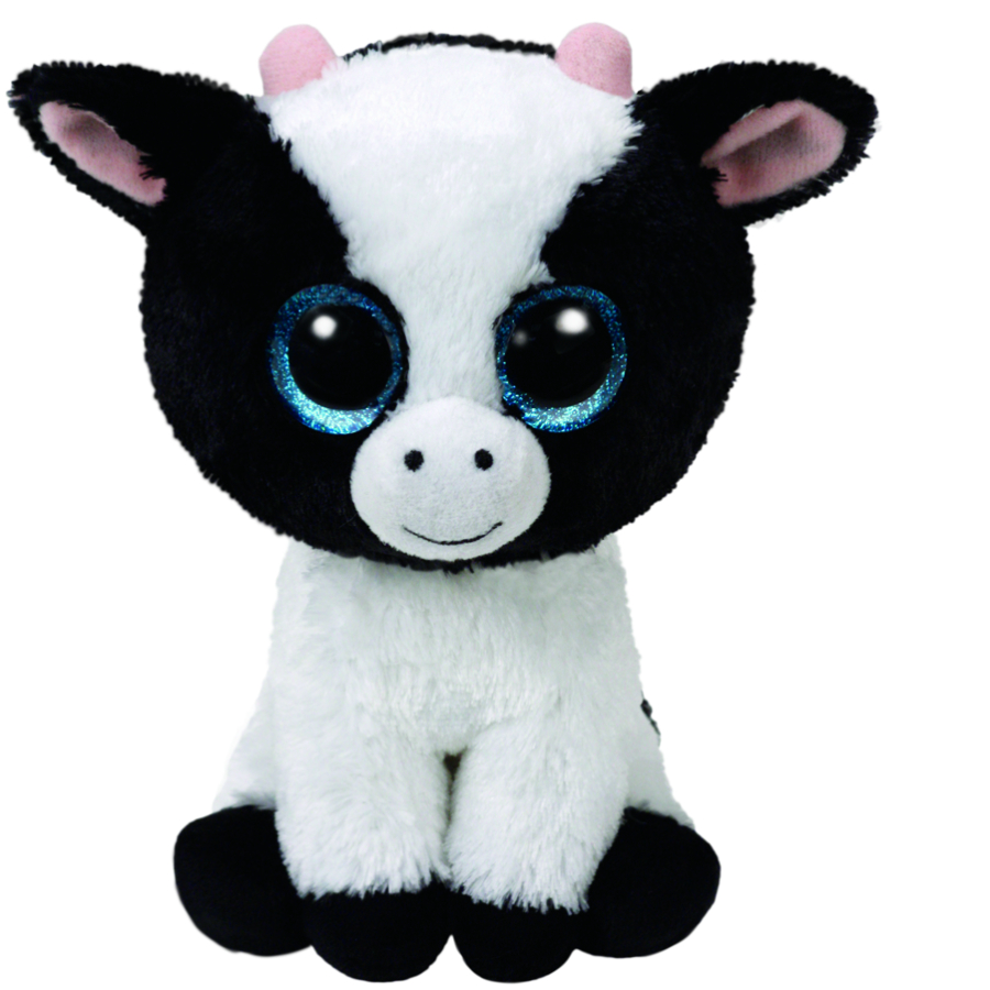 Beanie Boos Regular Plush Butter White Cow