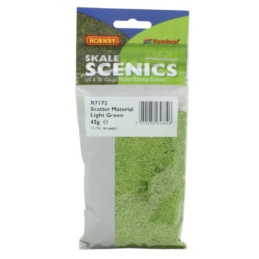 Hornby Rail Trains HO-OO Scenics Scatter Light Green