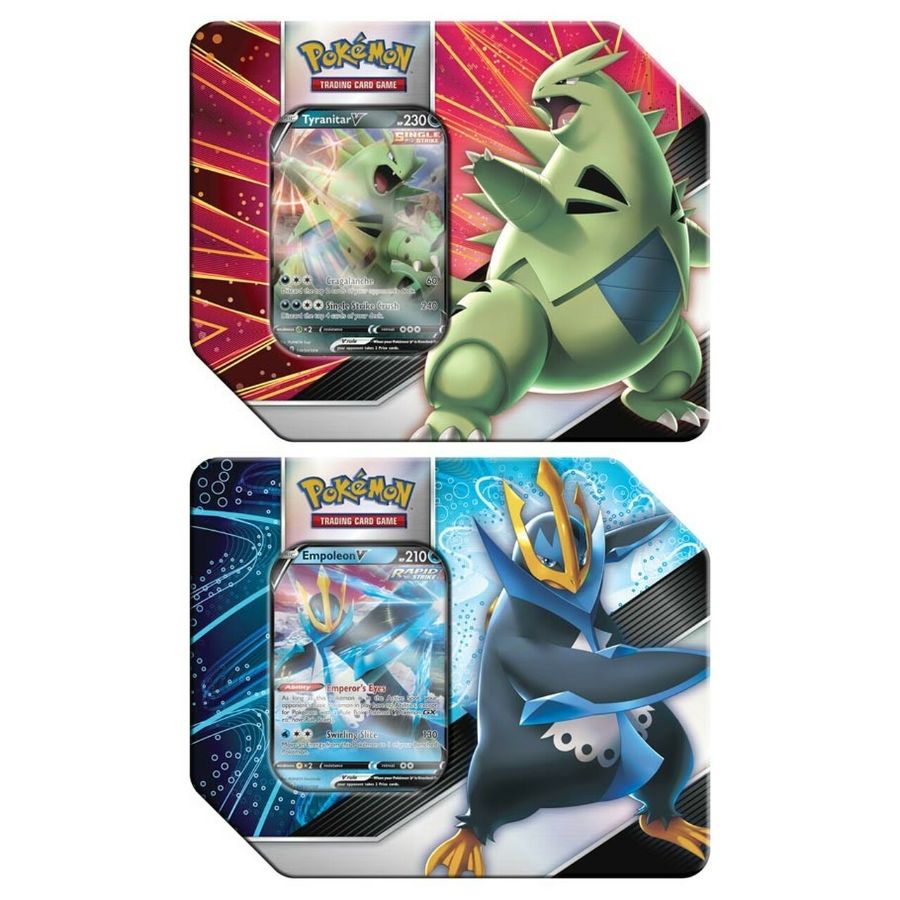 Pokemon TCG V Strikers Tin Assorted