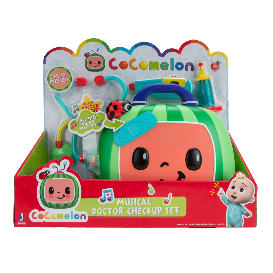 Cocomelon Musical Doctor Check-Up Case Set