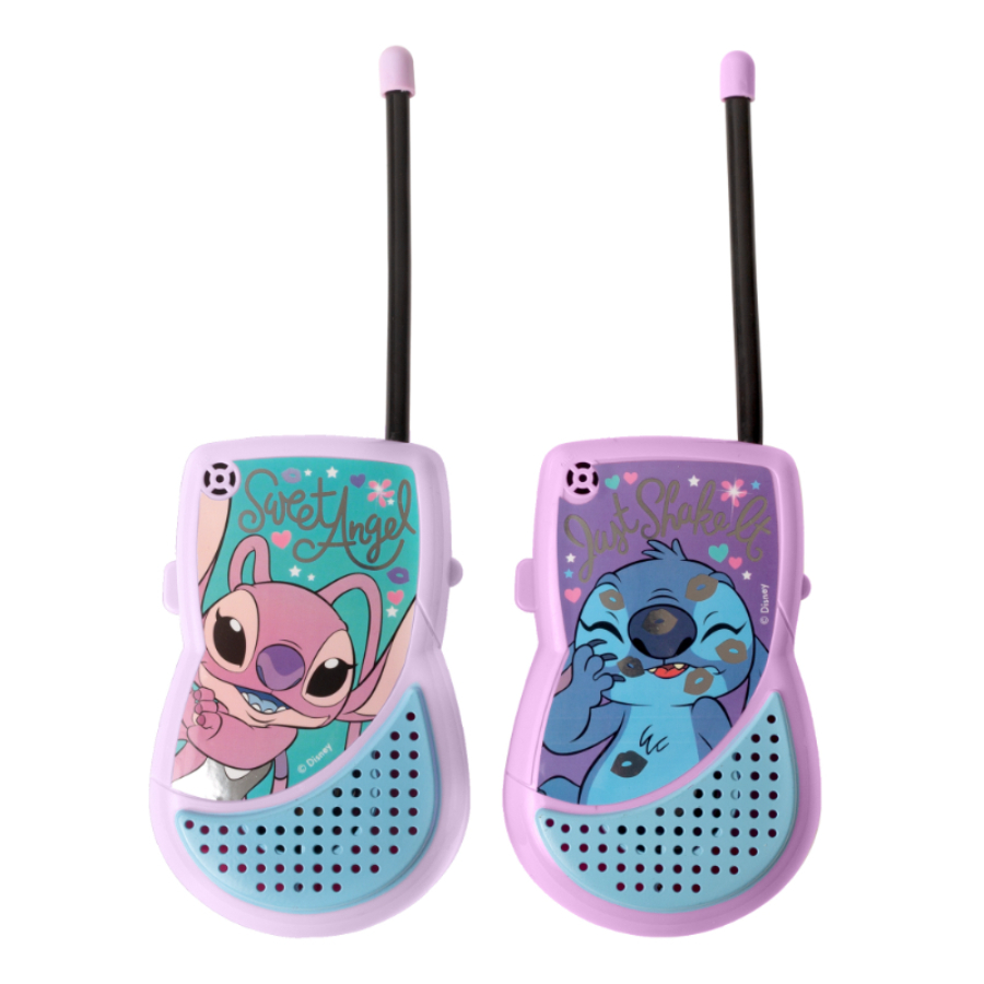Comprar Walkie talkies do Stitch alcance até 200metros - Brinquedos