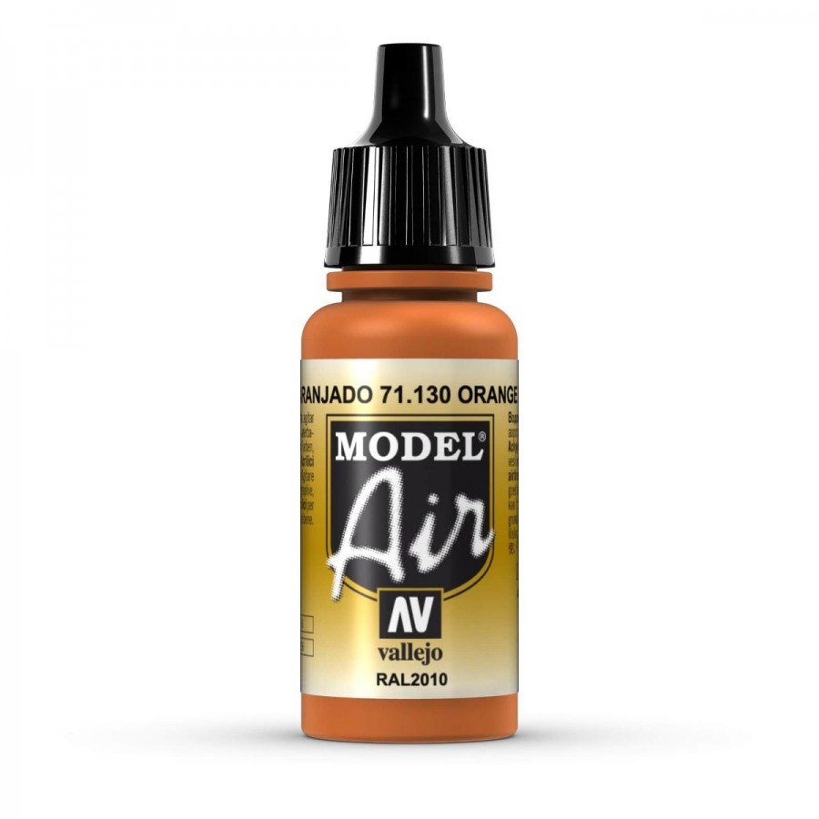 Vallejo Acrylic Paint Model Air Orange Rust 17ml