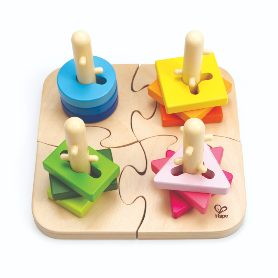 Hape Wooden Creative Peg Puzzle