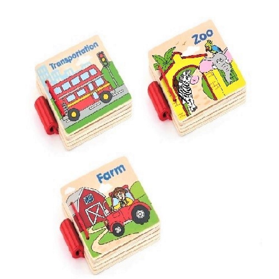 Wooden Book Display Assorted