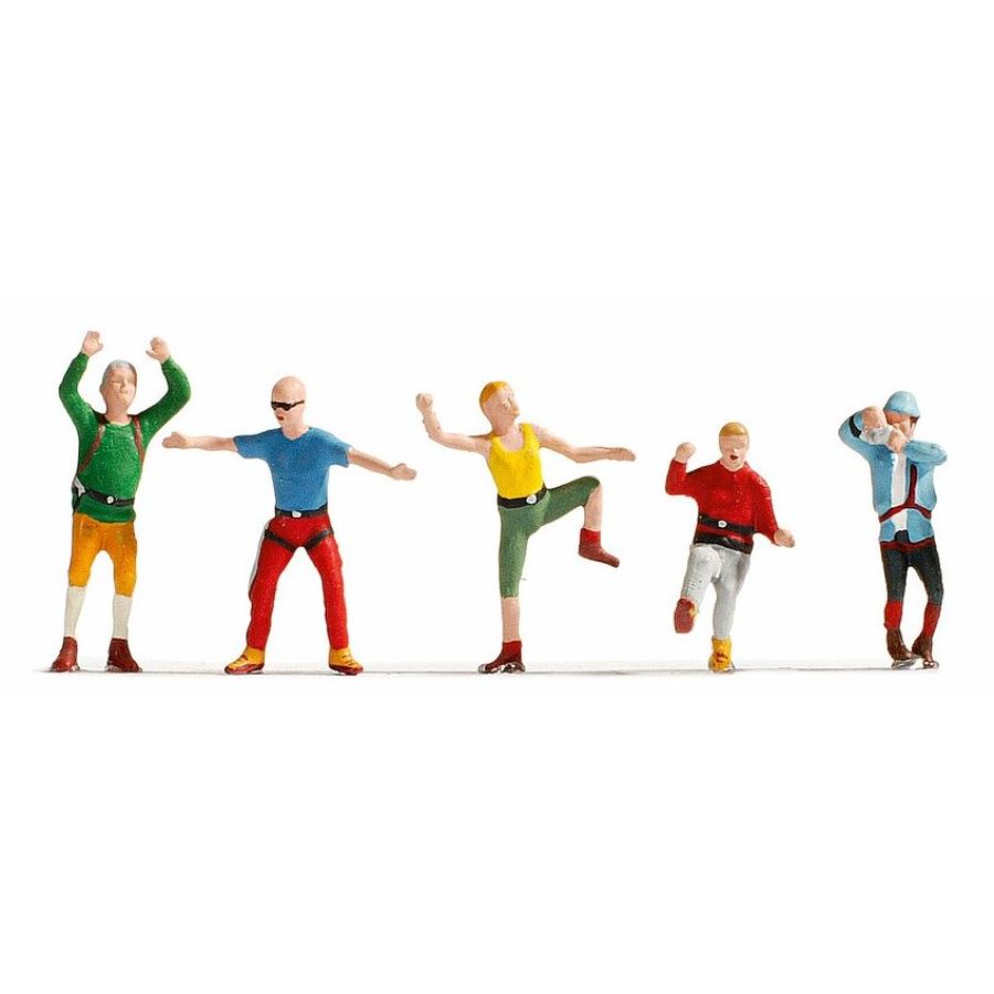 Noch Rail Buildings & People HO-OO Mountaineers