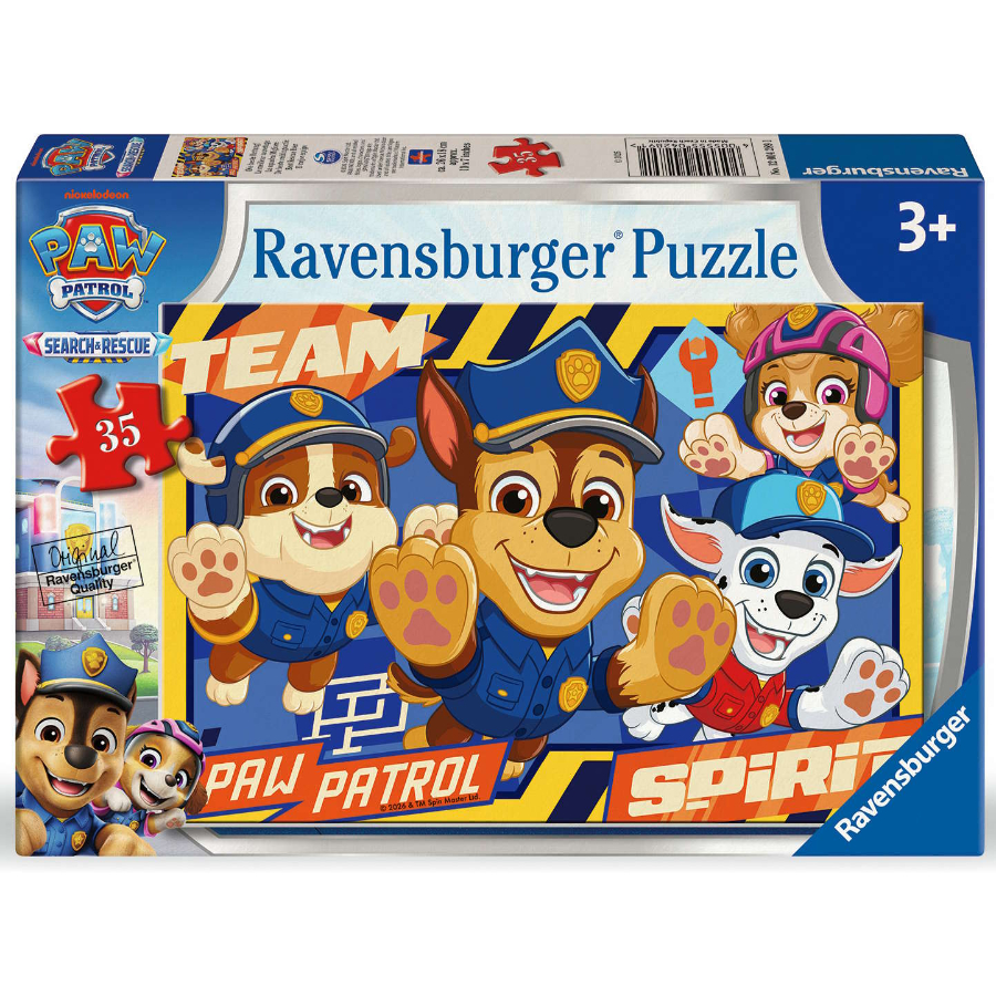 Ravensburger Puzzle 35 Piece Paw Patrol Best Rescue Ever | Toys | Casey ...