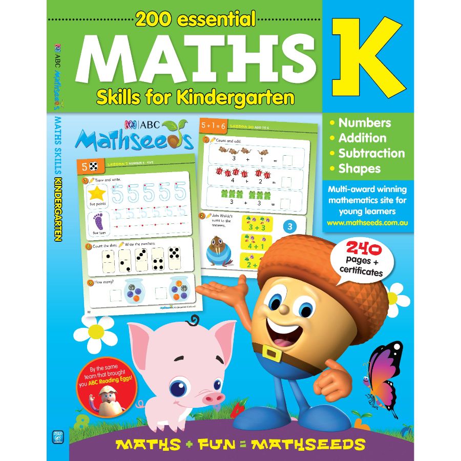 ABC Mathseeds Kindergarten Workbook
