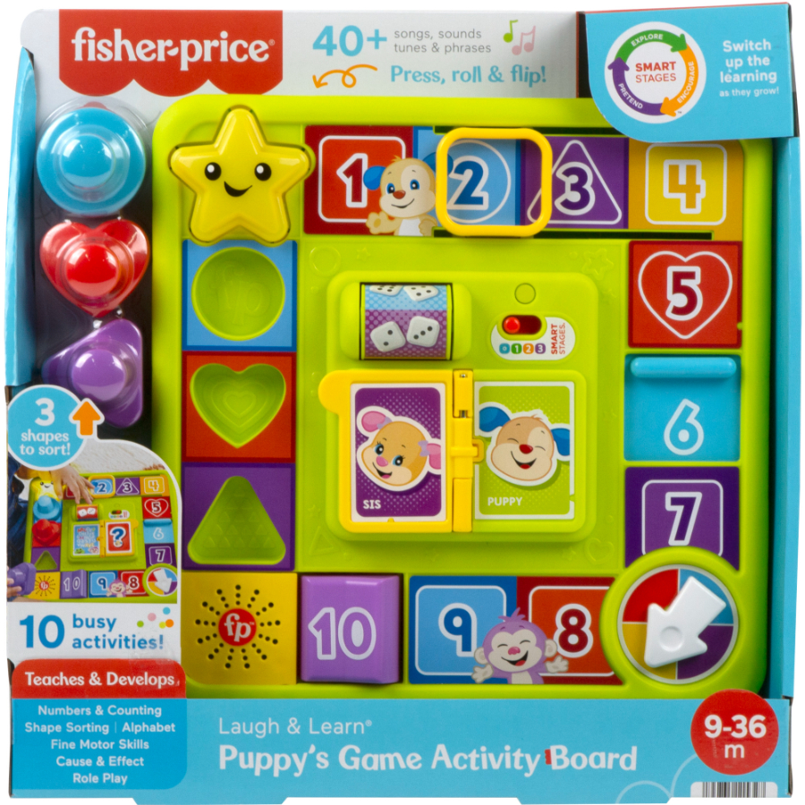Fisher Price Roll & Spin Game Board