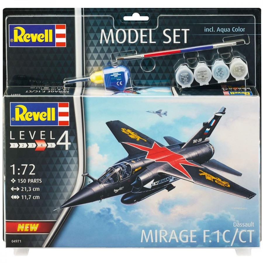 Revell Model Kit Gift Set 1:72 Dassault Mirage F1 C CT