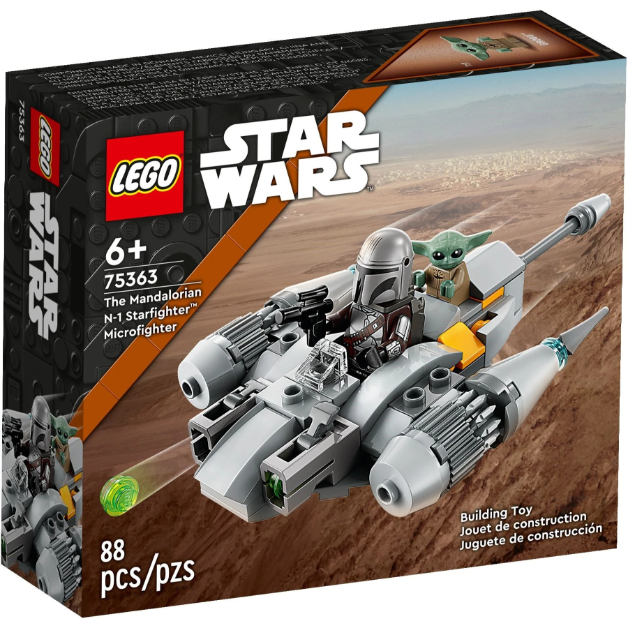 LEGO Star Wars The Mandalorian N-1 Starfighter Microfighter