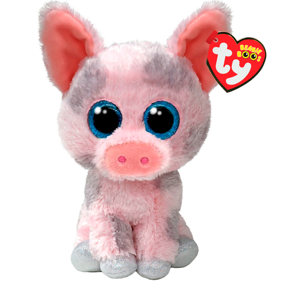 Ty Beanie Boos Regular Plush Hambo Pink Pig