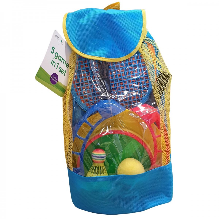 Game On 5 In 1 Games In A Bag