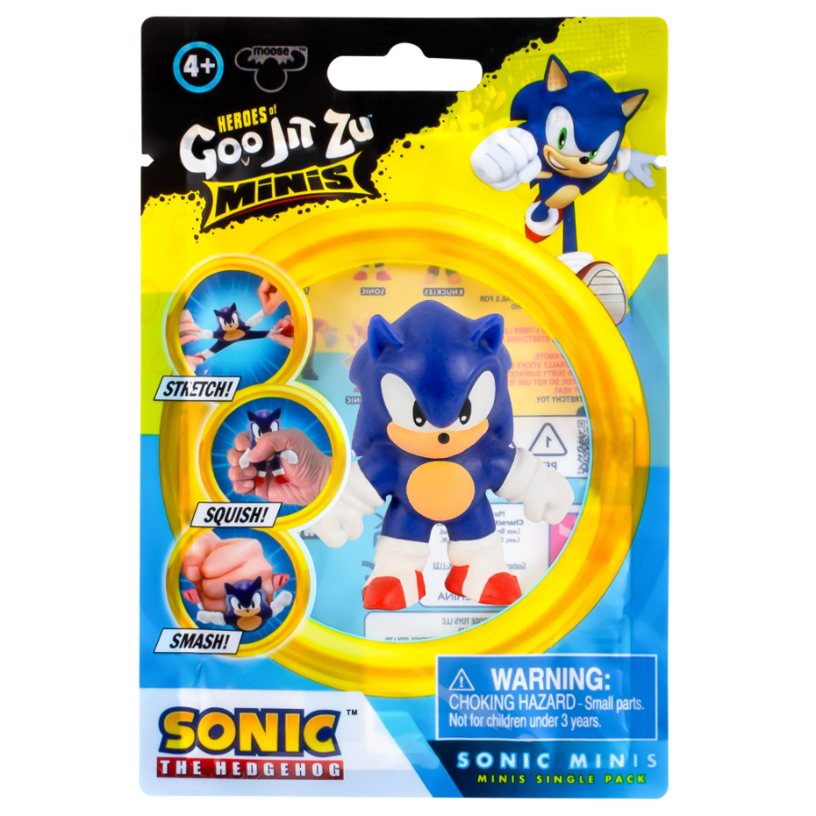 Heroes Of Goo Jitzu Sonic The Hedgehog Minis Assorted | Toys | Casey's Toys