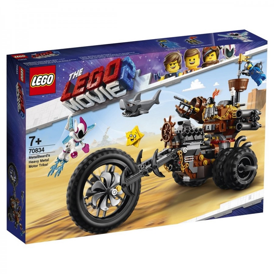 LEGO Movie 2 MetalBeards Heavy Metal Motor Trike