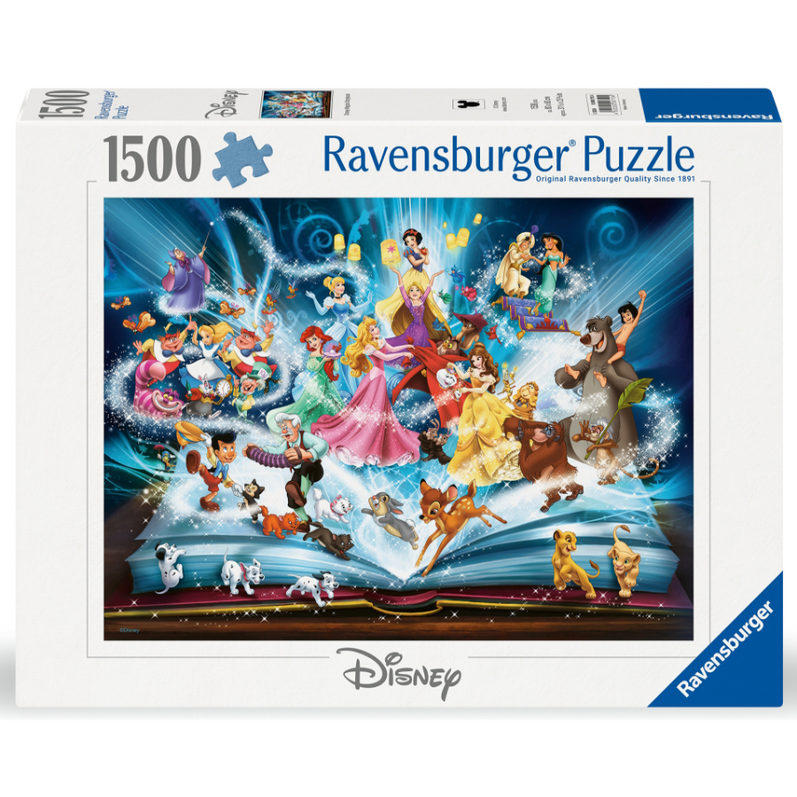 Ravensburger Puzzle Disney 1500 Piece Disney Magical Storybook SF