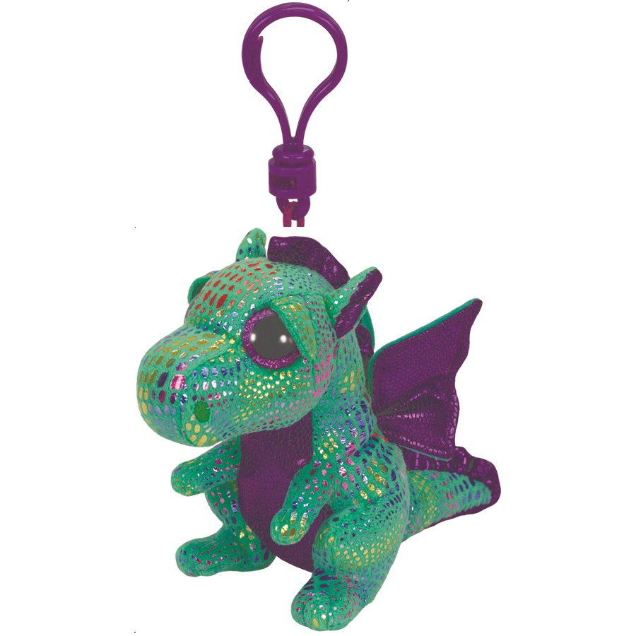 Beanie Boos Clips Cinder The Green Dragon