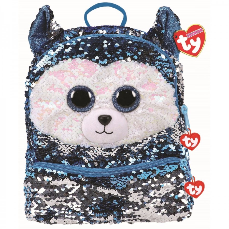 Beanie Boos Ty Gear Sequin Backpack Slush