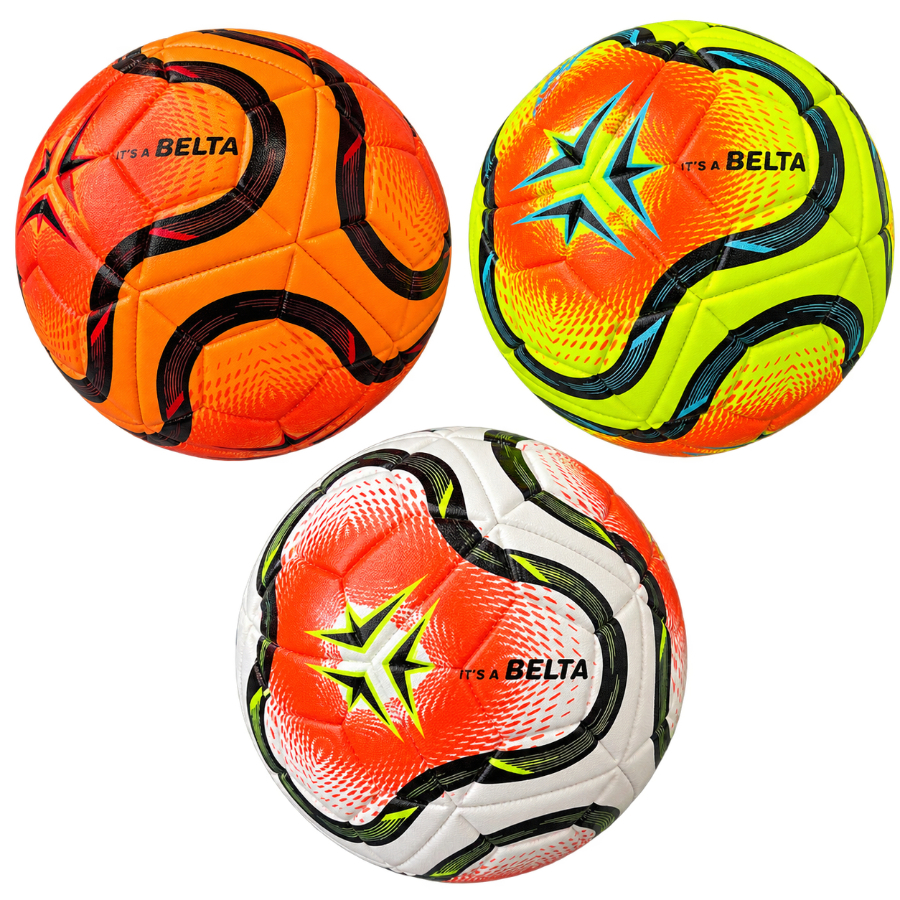 Belta Soccer Ball Size 3 Swirl Design Assorted