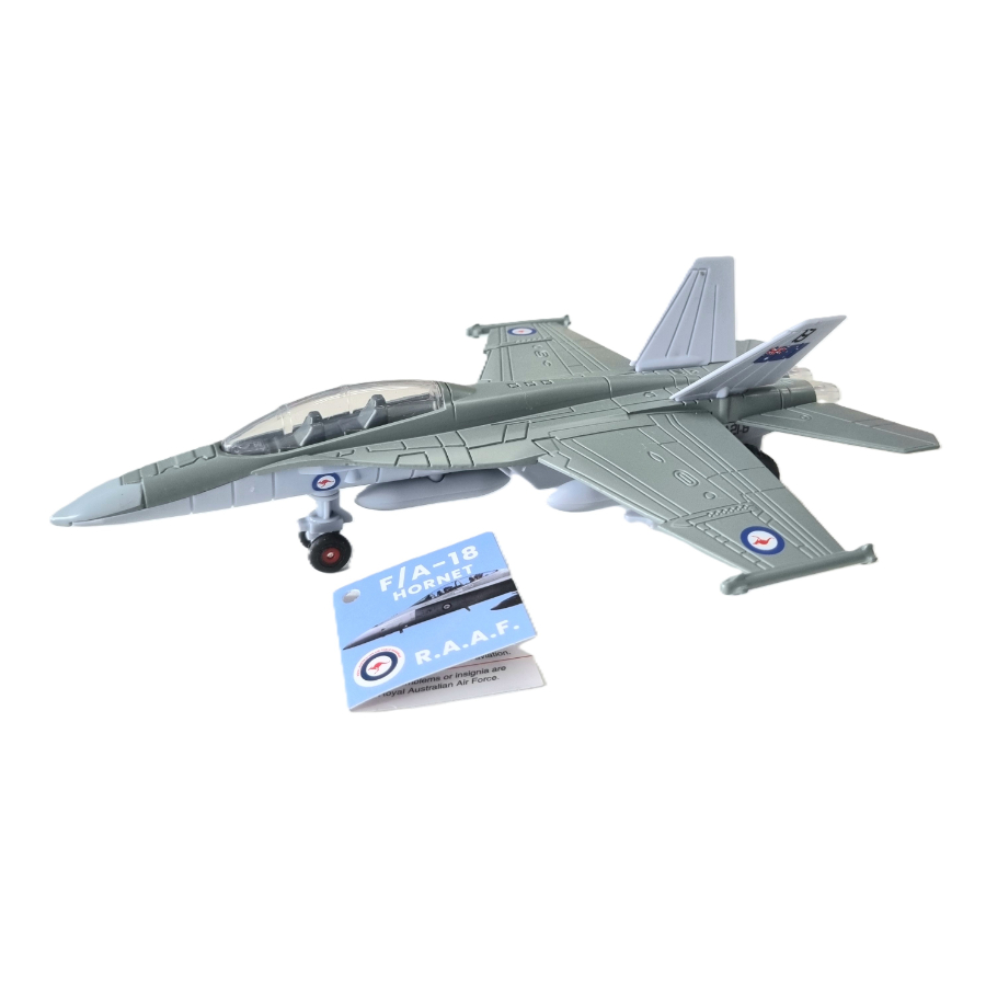 Diecast F18 Fighter Jet 1:72 Scale With RAAF Decals
