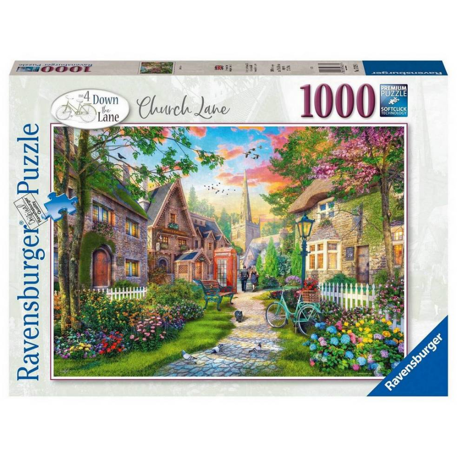 Ravensburger Puzzle 1000 Piece Down The Lane No 4 SF