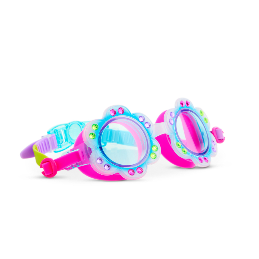 Bling2O G Petals Blossom Blue Swimming Goggles