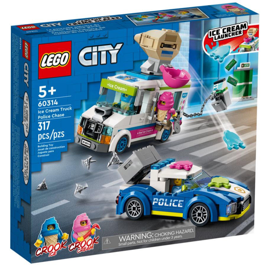 LEGO City Ice Cream Truck Police Chase