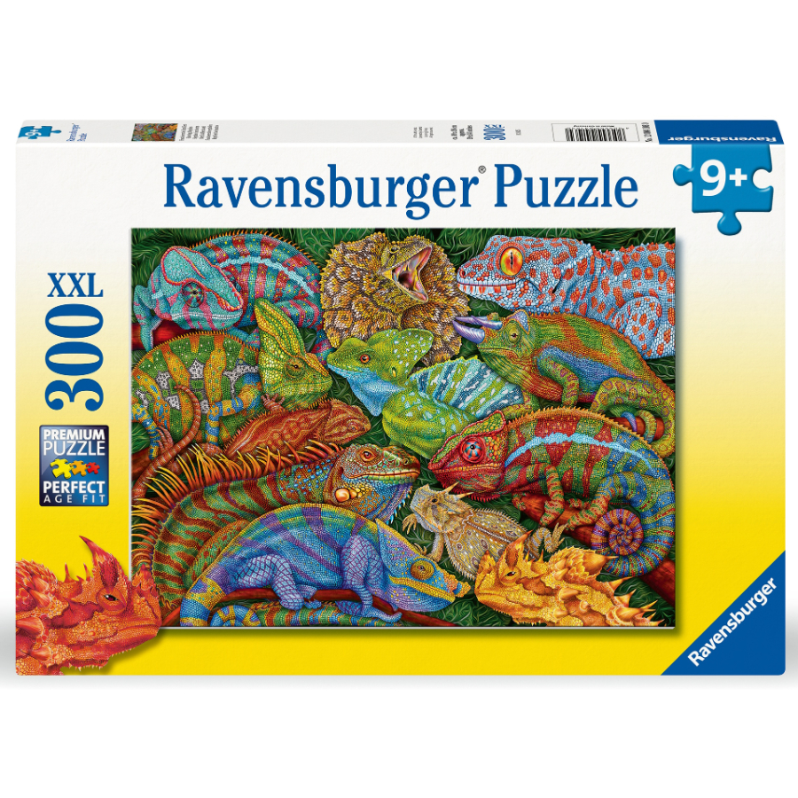 Ravensburger Puzzle 300 Piece Riveting Reptiles