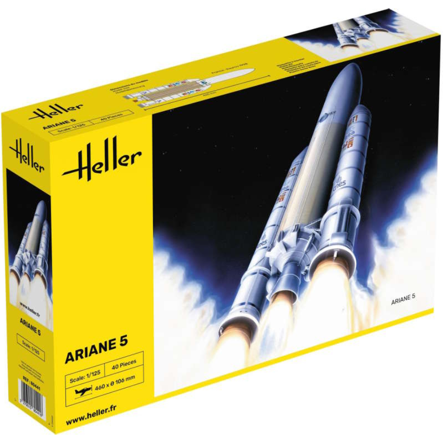 Heller Model Kit 1:125 Ariane 5