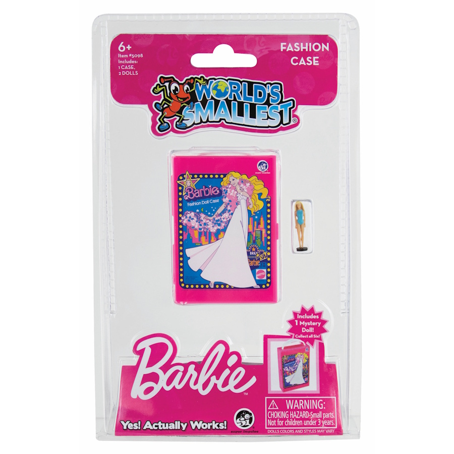 Worlds Smallest Barbie Case & House Assorted