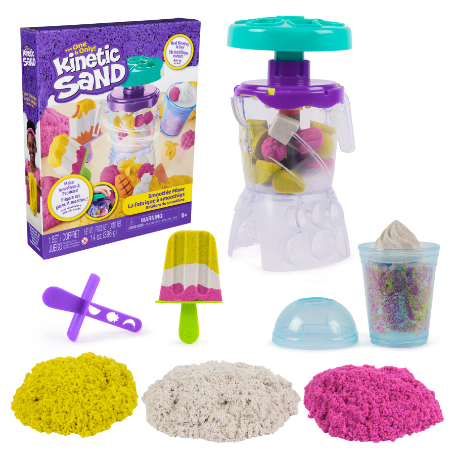 Kinetic Sand Smoothie Mixer Craft Set
