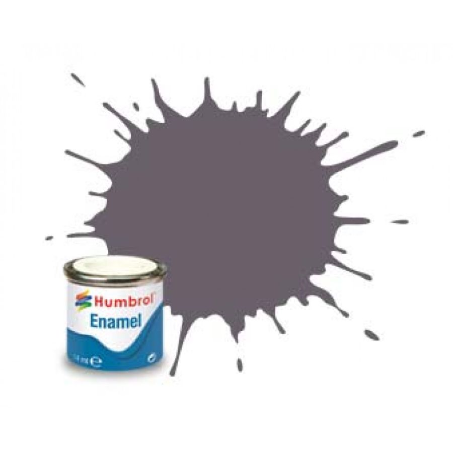 Humbrol Enamel Paint Blue Grey Matt