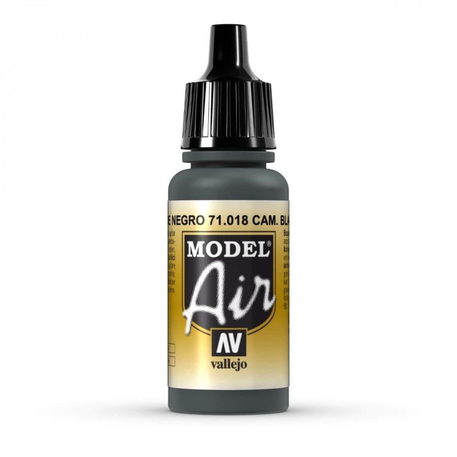 Vallejo Acrylic Paint Model Air Camoflage Black Green 17ml
