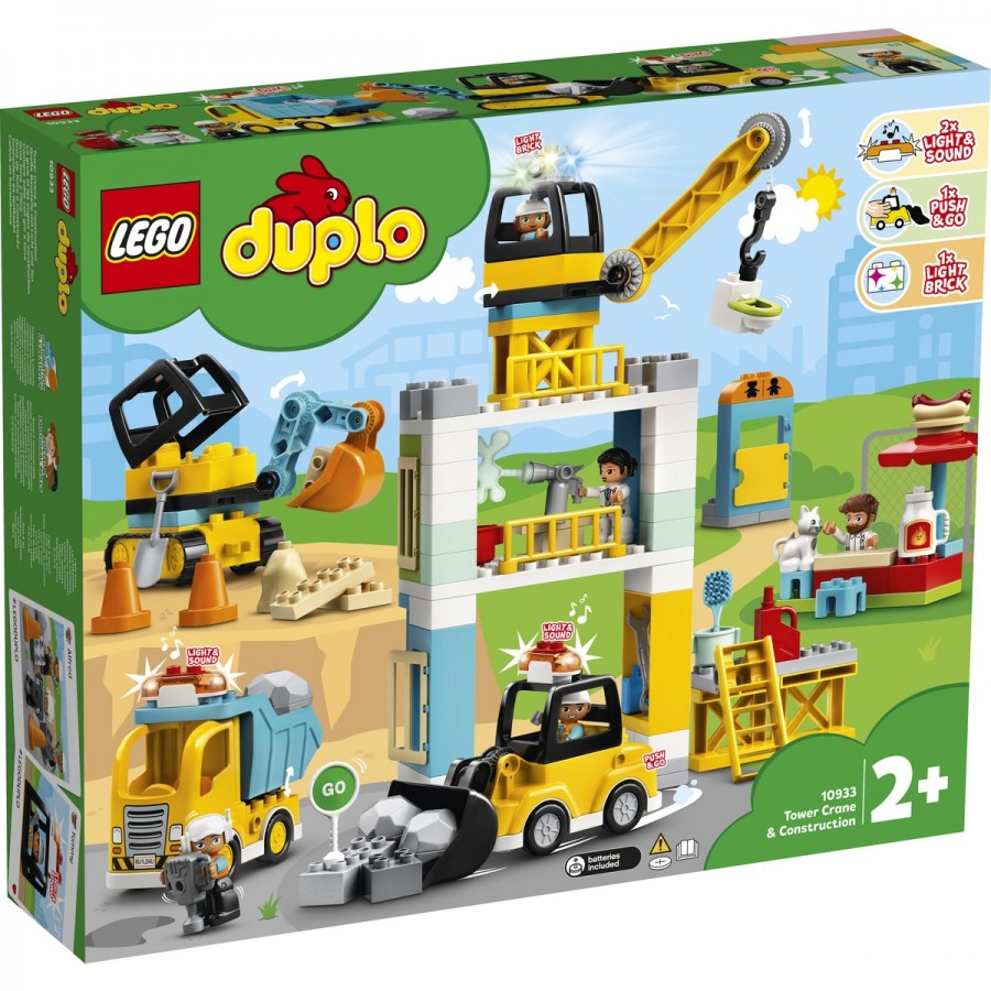 LEGO DUPLO Tower Crane & Construction