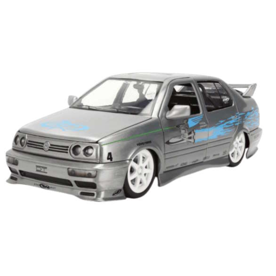 Jada Diecast 1:24 Fast & Furious VW Jetta Color Brush Metal