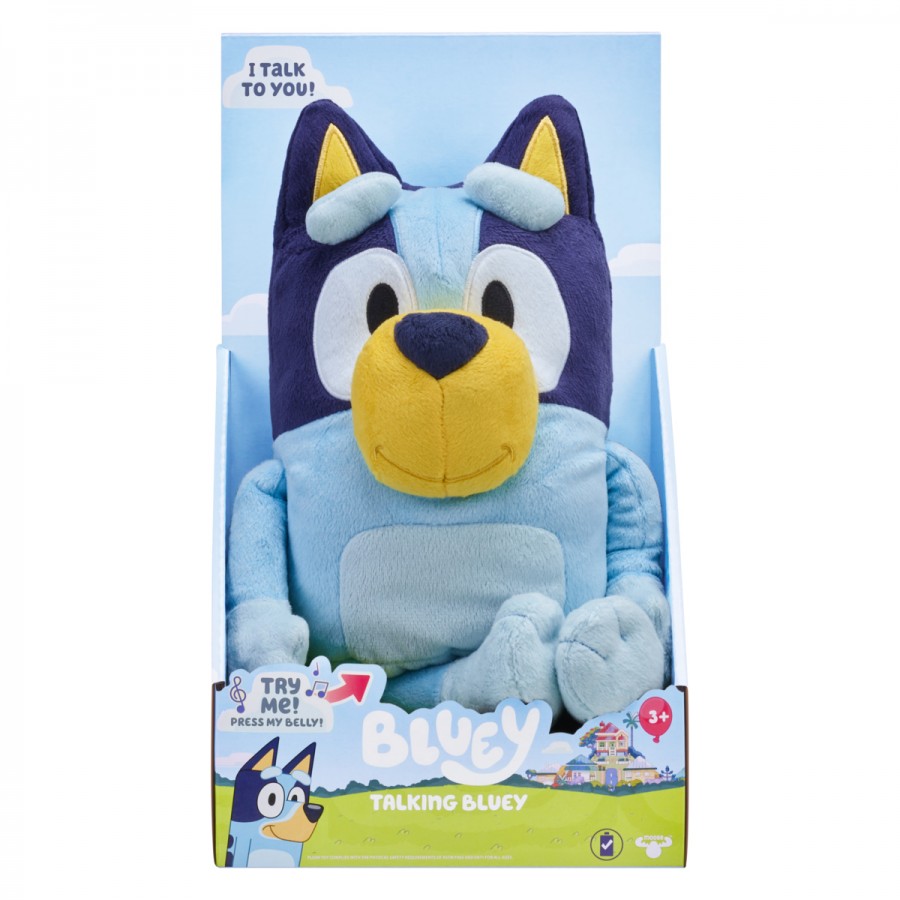 Bluey Plush With Sound Effects Bluey