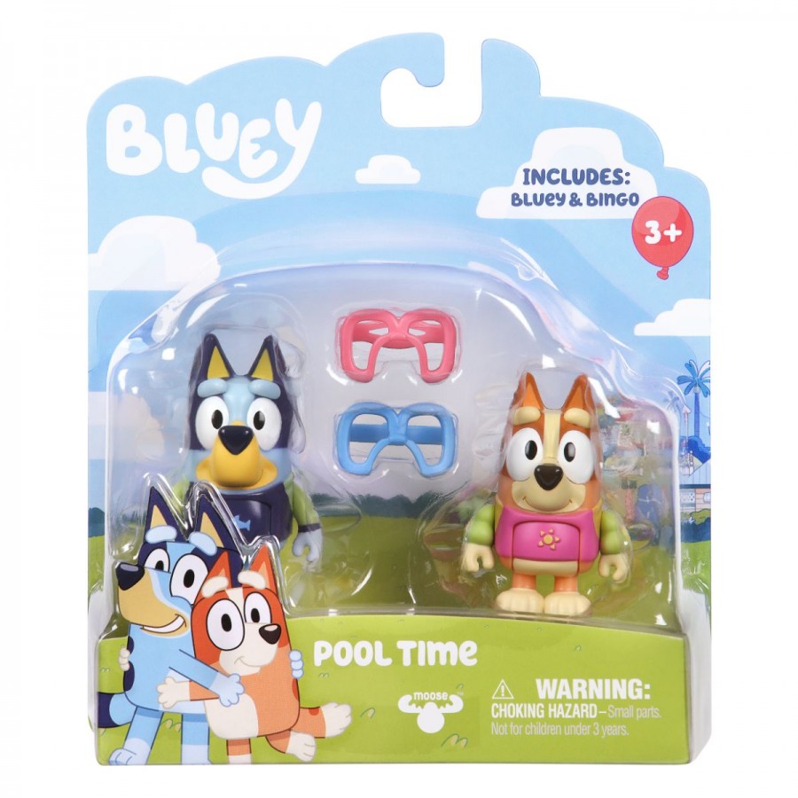 Bluey Series 2 Mini Figurines 2 Pack Assorted
