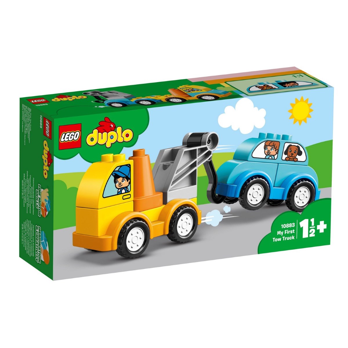 LEGO DUPLO My First Tow Truck LEGO, Blocks Building Sets