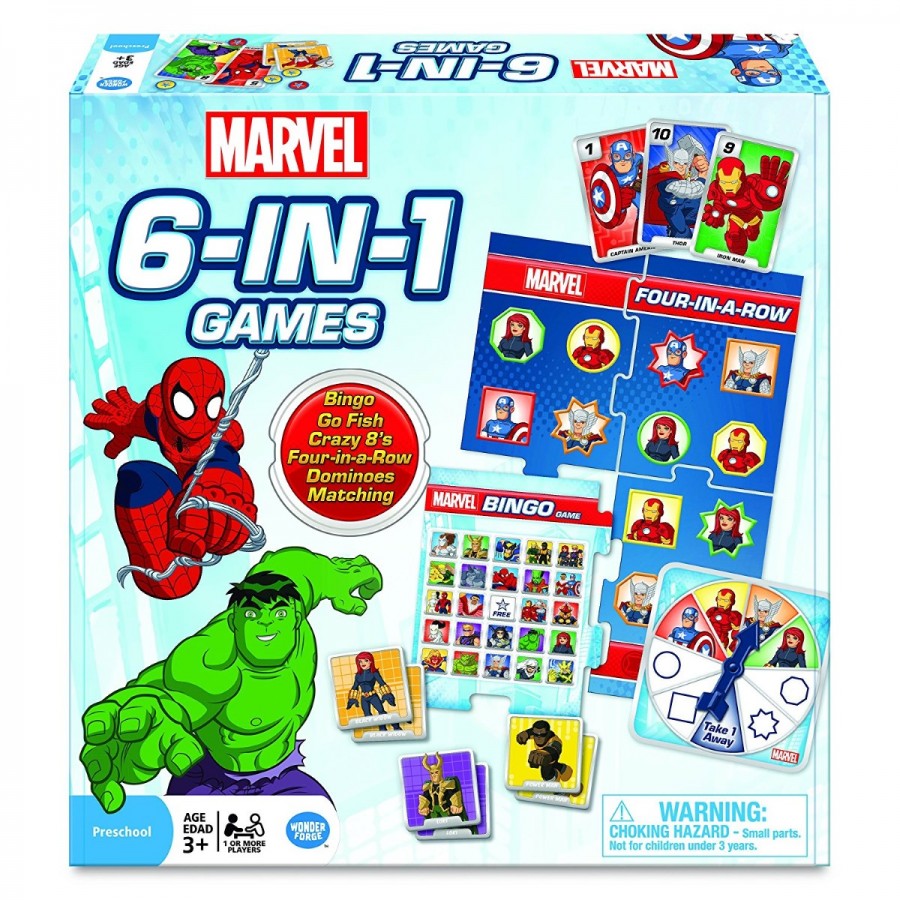 Marvel 6 in 1 Games