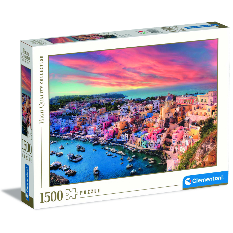 Clementoni 1500 Piece Puzzle Picturesque Procida Island
